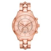 Roze Dames Quartz Roestvrij Stalen Horloge Michael Kors , Pink , Dames