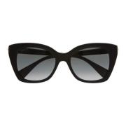 Zwarte kattenogen zonnebril Gucci , Black , Dames