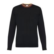 Wollen trui Paul Smith , Black , Heren