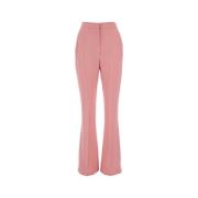 Roze Crepe Cigarette Pant Alexander McQueen , Pink , Dames