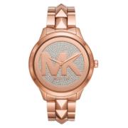 Roze Dames Quartz Roestvrij Stalen Horloge Michael Kors , Pink , Dames