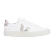 Witte Platine Campo Sneakers Veja , White , Dames