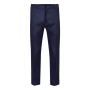 Navy Blauwe Chino Broek Liu Jo , Blue , Heren