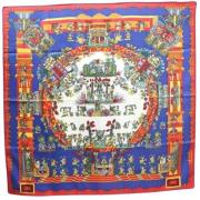 Pre-owned Silk scarves Hermès Vintage , Multicolor , Dames