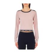 Rose Plie Lux Sweater Liu Jo , Pink , Dames