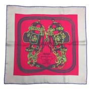 Pre-owned Silk scarves Hermès Vintage , Multicolor , Dames