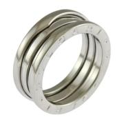 Pre-owned White Gold rings Bvlgari Vintage , Gray , Dames