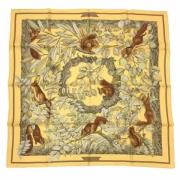 Pre-owned Silk scarves Hermès Vintage , Multicolor , Dames