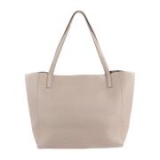 Pre-owned Fabric totes Salvatore Ferragamo Pre-owned , Beige , Dames