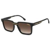 Matte Black/Brown Shaded Zonnebril Carrera , Brown , Heren