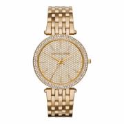 Gouden Dames Kwarts RVS Horloge Michael Kors , Yellow , Dames