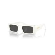 A07S Zonnebril in Talco Kleur Prada , White , Dames