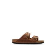 `Arizona BS` Slides Birkenstock , Brown , Dames