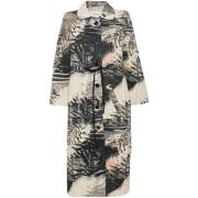 Abstract Print Lange Jas Beige Shadow Henrik Vibskov , Multicolor , Da...