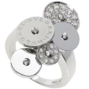 Pre-owned White Gold rings Bvlgari Vintage , Gray , Dames