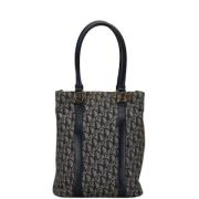 Pre-owned Canvas totes Dior Vintage , Blue , Dames