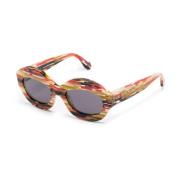 VJU IK KIL Cenote Spacey Stripey Sunglasses Marni , Multicolor , Dames