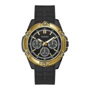 Dorado Roestvrij Stalen Horloge W1302G2 Guess , Black , Heren