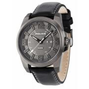 Roestvrij Stalen Quartz Herenhorloge Zwart Police , Black , Heren