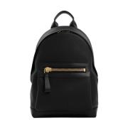 Stijlvolle Zwarte Rugzak Tom Ford , Black , Heren