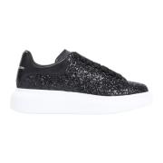 Zwarte Sneakers voor Mannen en Vrouwen Alexander McQueen , Black , Dam...