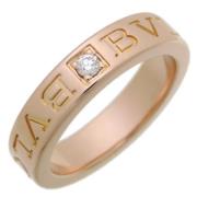 Pre-owned Rose Gold rings Bvlgari Vintage , Pink , Dames