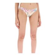 Gedrukte Lycra Bikini Bodem Brief Zimmermann , Multicolor , Dames