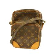 Pre-owned Canvas louis-vuitton-bags Louis Vuitton Vintage , Brown , Da...