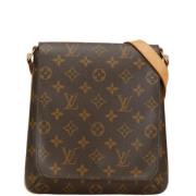 Pre-owned Canvas louis-vuitton-bags Louis Vuitton Vintage , Brown , Da...