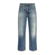 Jeans met een vintage-effect R13 , Blue , Dames