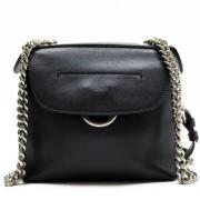 Pre-owned Leather shoulder-bags Fendi Vintage , Black , Dames