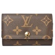 Pre-owned Canvas key-holders Louis Vuitton Vintage , Brown , Dames