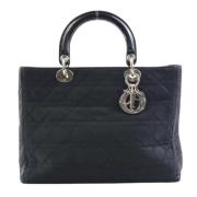 Pre-owned Fabric dior-bags Dior Vintage , Black , Dames