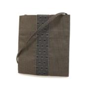 Pre-owned Fabric shoulder-bags Hermès Vintage , Gray , Dames