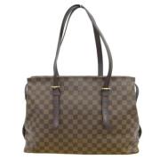 Pre-owned Canvas louis-vuitton-bags Louis Vuitton Vintage , Brown , Da...