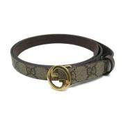 Pre-owned Leather belts Gucci Vintage , Multicolor , Dames