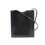 Pre-owned Fabric shoulder-bags Hermès Vintage , Black , Dames