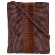 Pre-owned Fabric shoulder-bags Hermès Vintage , Brown , Dames