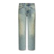 Jeans met een vintage-effect R13 , Blue , Dames