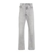 Grijze Jeans voor Heren Versace , Gray , Heren