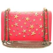 Pre-owned Fabric shoulder-bags Jimmy Choo Pre-owned , Pink , Dames