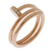 Pre-owned Rose Gold rings Cartier Vintage , Pink , Dames