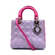 Pre-owned Fabric dior-bags Dior Vintage , Purple , Dames