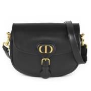 Pre-owned Leather dior-bags Dior Vintage , Black , Dames