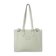 Pre-owned Fabric shoulder-bags Hermès Vintage , White , Dames