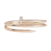 Pre-owned Rose Gold bracelets Cartier Vintage , Pink , Dames