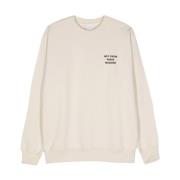 Stijlvolle Sweatshirt Collectie Drole de Monsieur , Beige , Heren