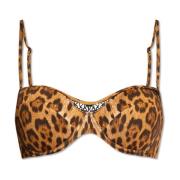 Badpak top met dierenprint La Perla , Multicolor , Dames