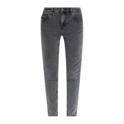 Jeans met logo Versace Jeans Couture , Gray , Dames