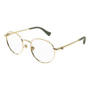 Stijlvolle Brillenmonturen Gucci , Yellow , Dames